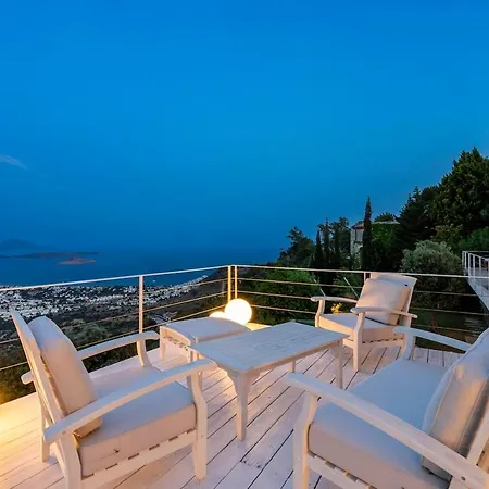 וילה 5Br Villa With Private Pool And Aegean Views בודרום