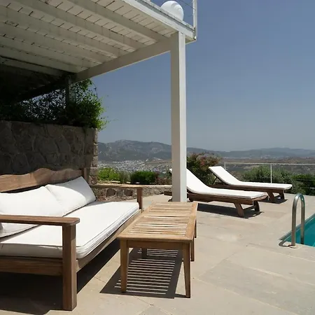 5Br Villa With Private Pool And Aegean Views Willa Bodrum