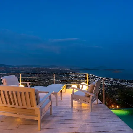 Willa 5Br Villa With Private Pool And Aegean Views