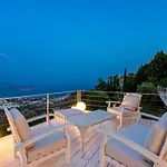 别墅 5Br Villa With Private Pool And Aegean Views 博德鲁姆