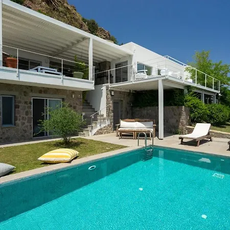 5Br Villa With Private Pool And Aegean Views 别墅